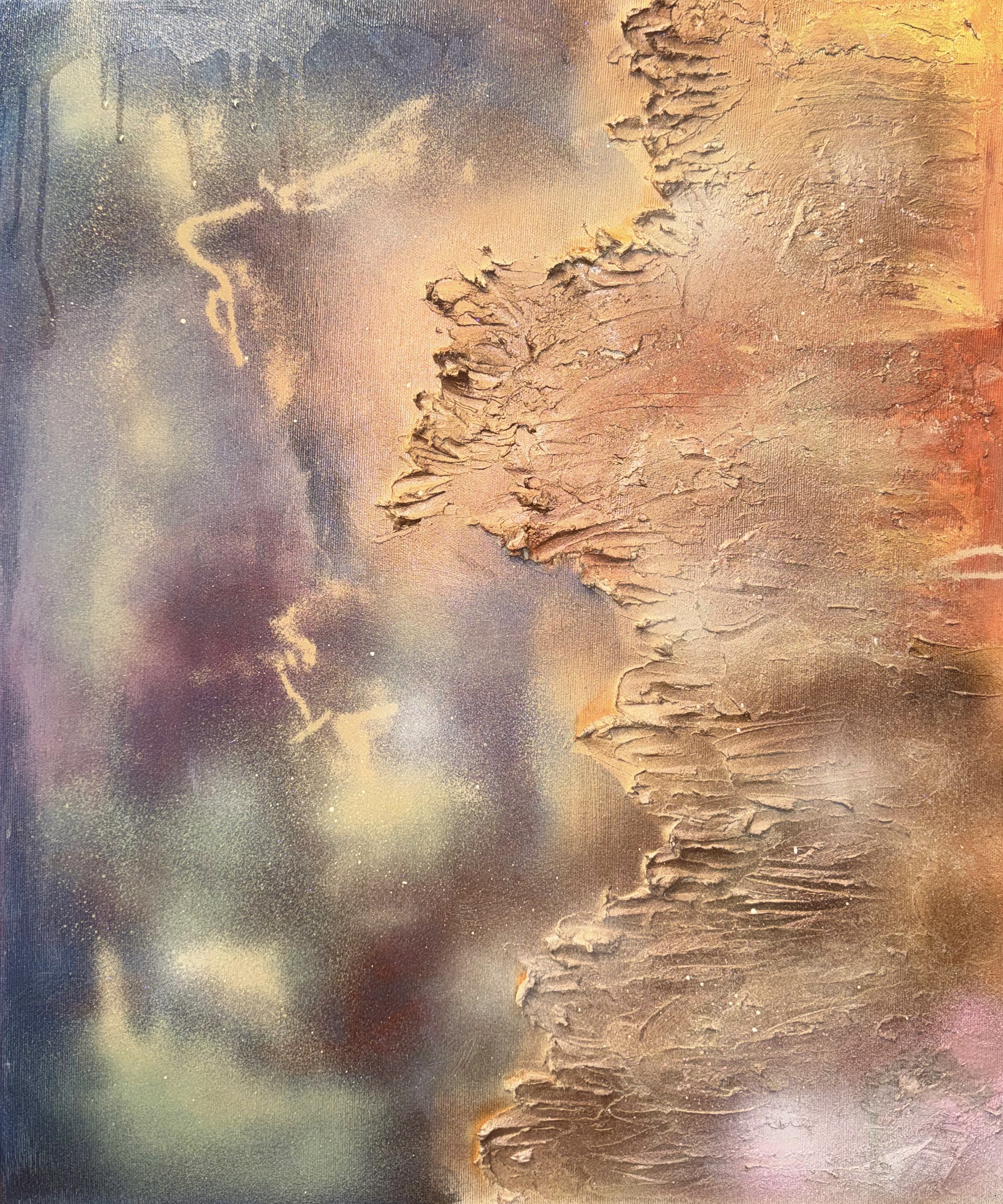 BETWEEN MATTER AND SPACE